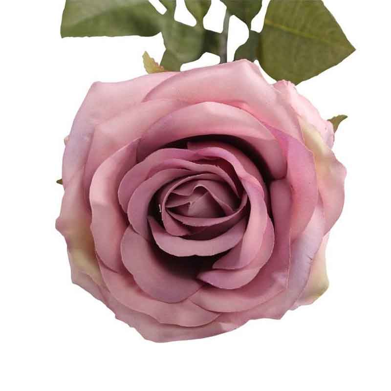 Lilac Vintage Rose Stem (74cm) image 0