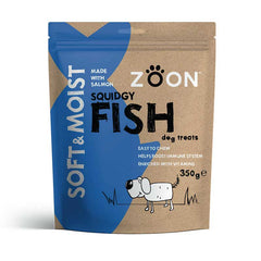 Zoon Soft & Moist Squidgy Fish Dog Treats (350g) image 0