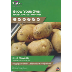 King Edward Main Crop Seed Potatoes - Pack of 10 image