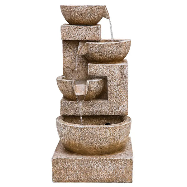 Easy Fountain Sparkling Bowls Water Feature with LED Lights image 3