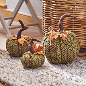Plush Pumpkin Autumnal Decoration image 0