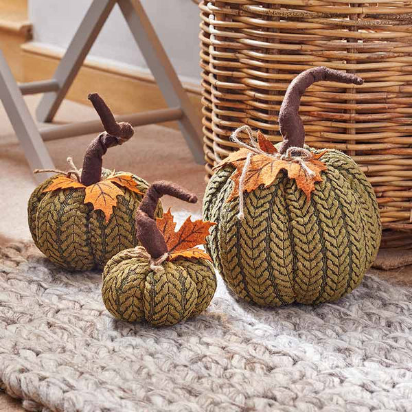 Plush Pumpkin Autumnal Decoration image 0