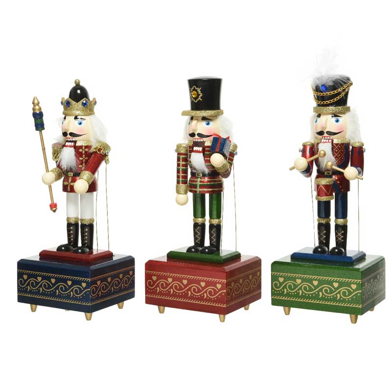 Decoris Nutcracker Music Box (Assorted Designs) image 0