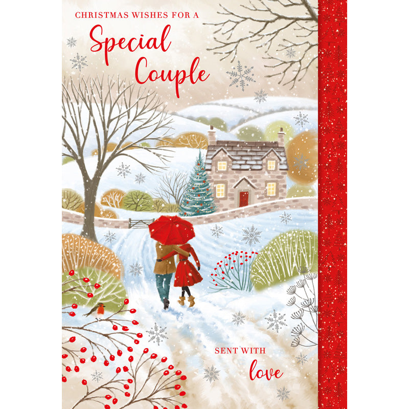 Nigel Quiney Red Special Couple Christmas Card image 0