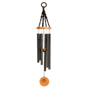 Symphony Nordic Habitat Wind Chime with Matt Black Finish image 1