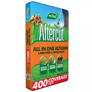 Westland Aftercut All in One Autumn Lawn Feed & Moss Killer - 12.8kg image
