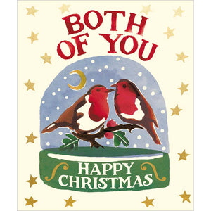 Woodmansterne Frosty Weather Warm Hearts Christmas Card