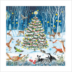 Woodmansterne Magical Woodland Christmas Card