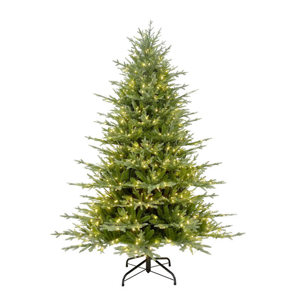 Puleo Alta Pine Pre-Lit Christmas Tree - 7ft image 0