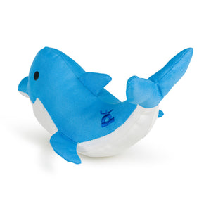 Petface Devi Dolphin Plush Dog Toy image 4