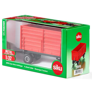 siku 2898 Four-Wheel Trailer 1:32 image 1