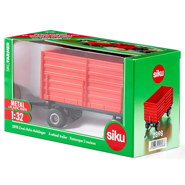 siku 2898 Four-Wheel Trailer 1:32 image 1