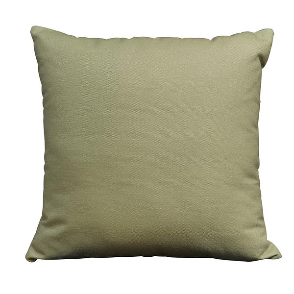 Bramblecrest Square Scatter Cushion, 45 x 45cm - Plain Olive image 4