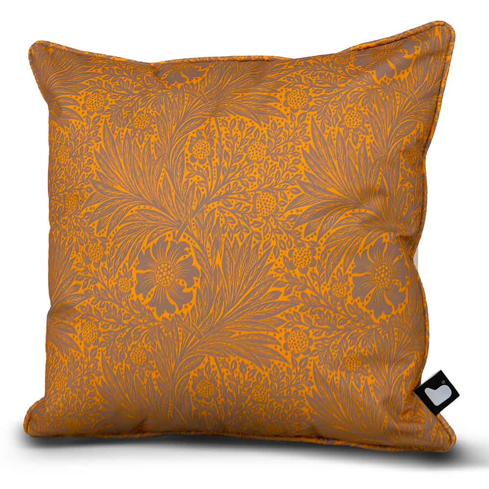 Extreme Lounging B-Cushion William Morris Art Collection, 43 x 43cm – Floral Yellow image 0