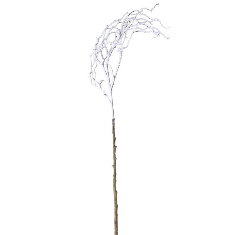 APAC Natural Snowy Twig Branch (100cm) image 0