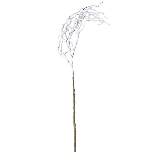 APAC Natural Snowy Twig Branch (100cm) image 0