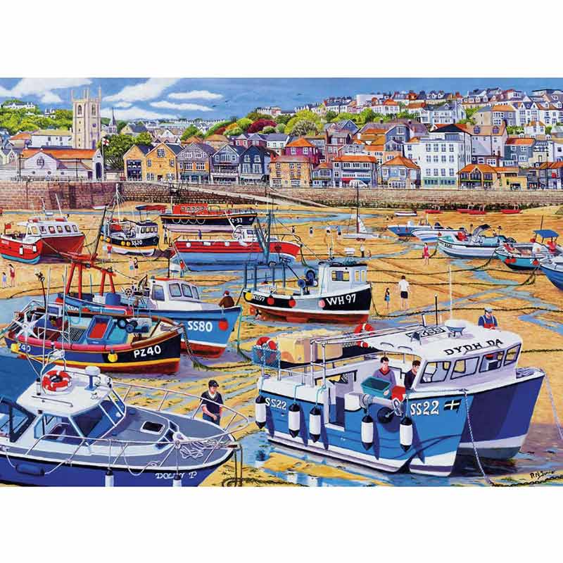 Gibsons 'Sand at St Ives' 1000 Piece Puzzle image 0