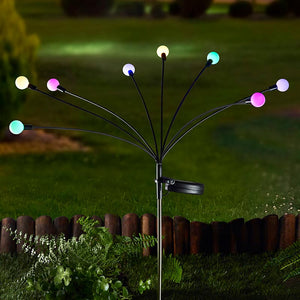 Smart Garden 8-Stem GloGlobes Stake Light - Multi-Coloured image