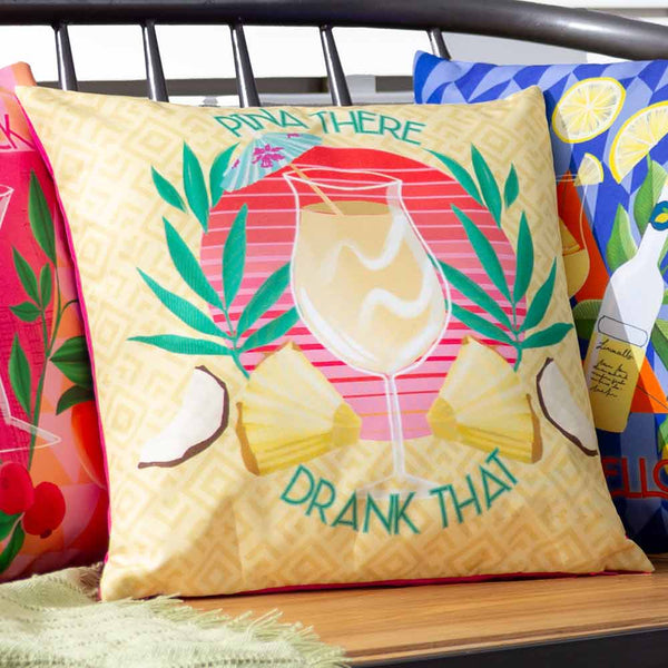 Furn Pina There Outdoor Cushion, 43 x 43cm image 0