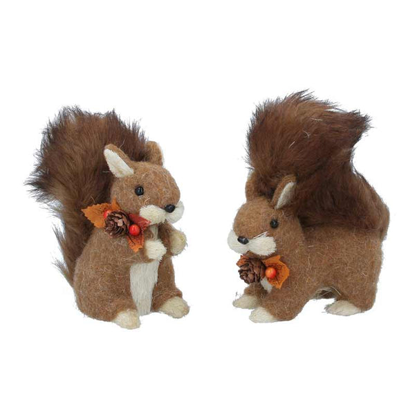 Gisela Graham Brown Plush Squirrel (Assorted Designs) image 0