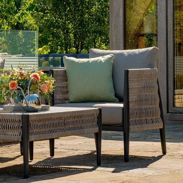 Bramblecrest Square Scatter Cushion, 45 x 45cm - Plain Olive image 2