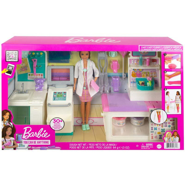 Barbie Fast Cast Clinic Playset with Barbie Doctor Doll image 5