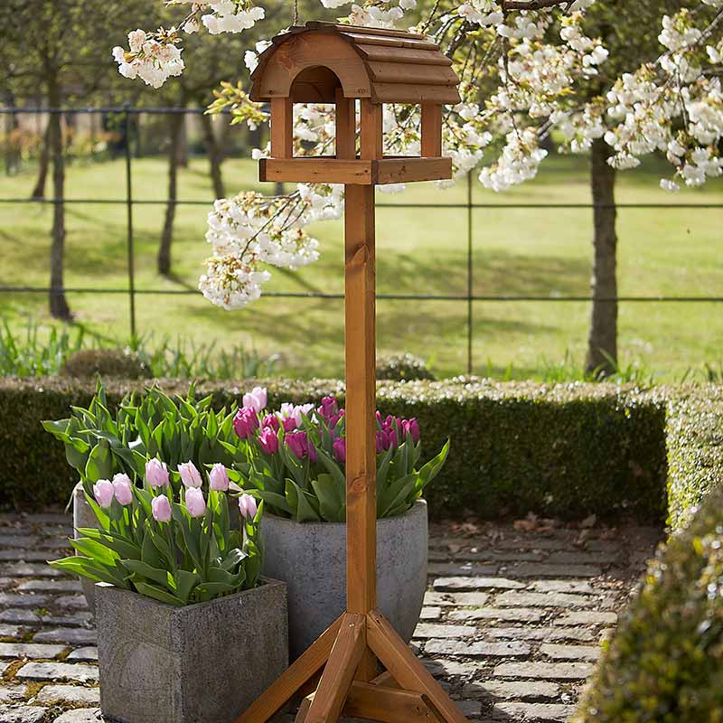 Tom Chambers Baby Vermont Barn Handcrafted Bird Table image 0