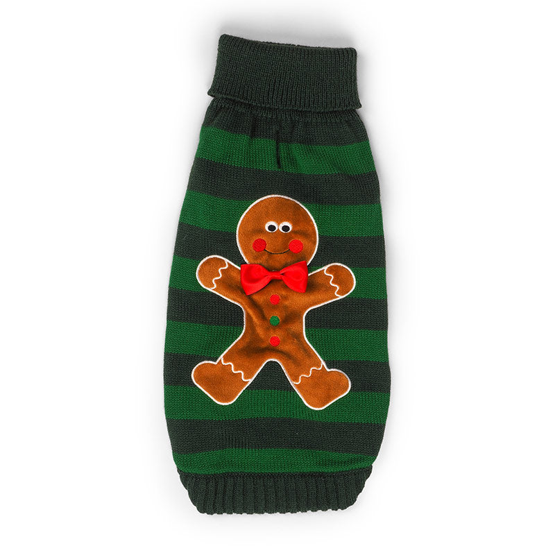Zoon Gingerbread Dog Jumper image 0