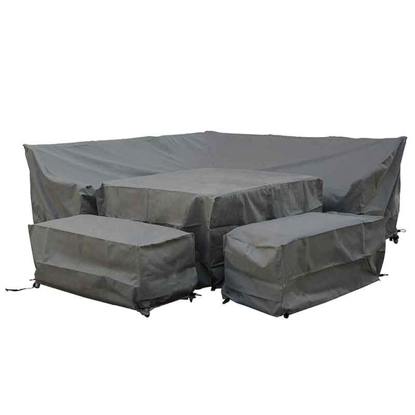Bramblecrest Covers for Rattan Square Corner Reclining Sofa Set image 0