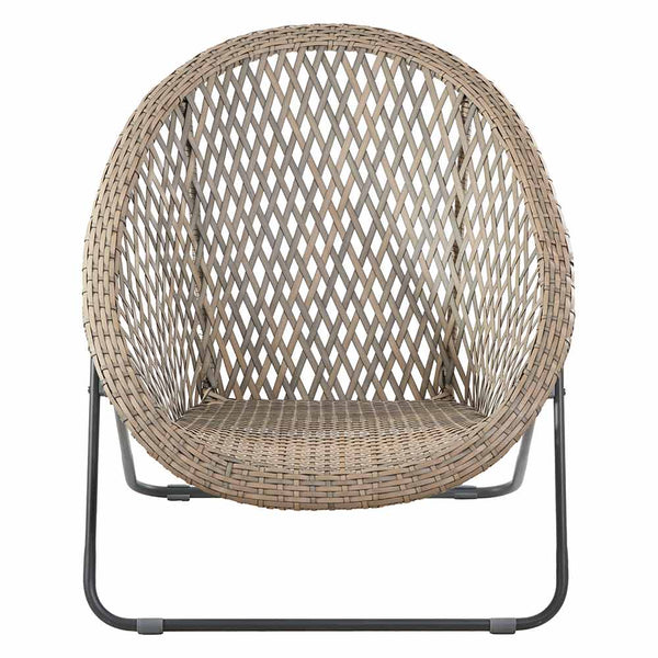 TOBS Foldable Garden Bistro Set in Grey Faux Rattan image 8