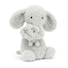 Jellycat Huddles Grey Elephant image 0