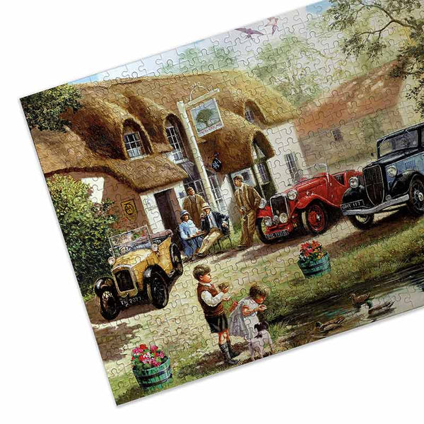 Gibsons Feeding the Ducks 500 Piece Jigsaw Puzzle image 2