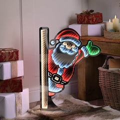 Festive Infinity Waving Santa image 0
