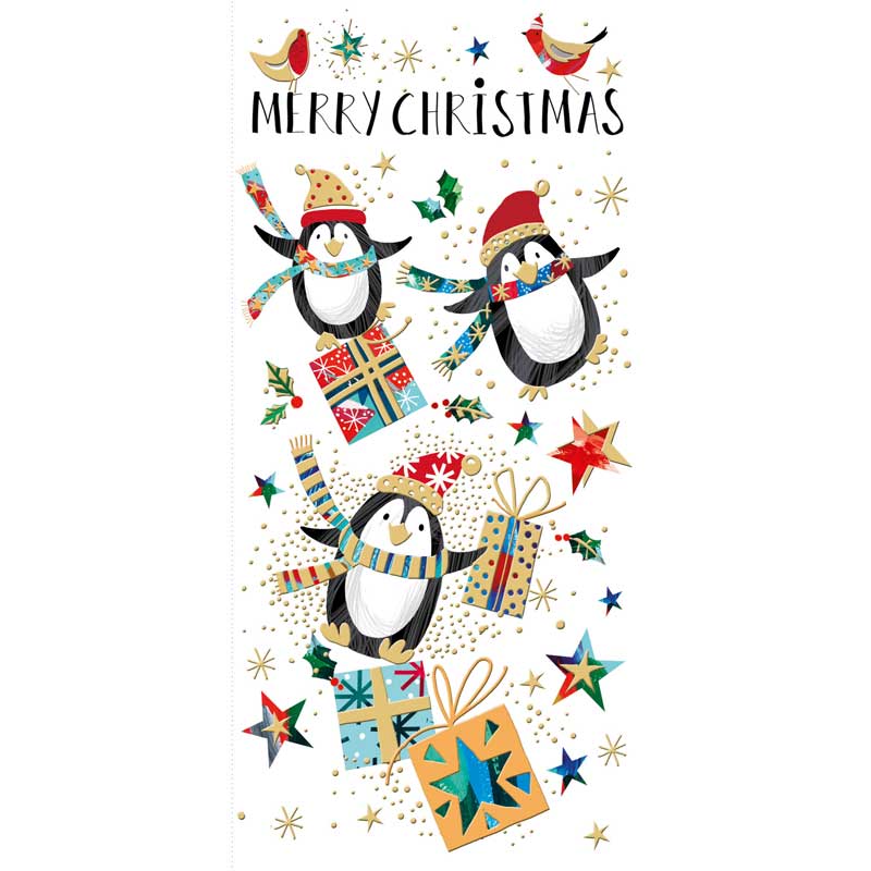 Nigel Quiney Jumping Penguins Money Wallet image 0