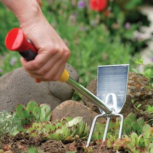 Wolf Garten Double Hoe with Fixed Handle image 1