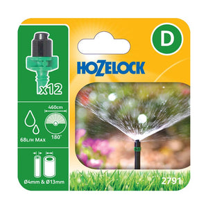 Hozelock 180-Degree Micro Sprinkler (Pack of 12) image 0