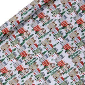 Glick Christmas Street Gift Wrap (4m) image 0