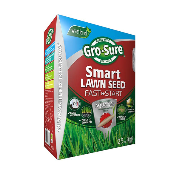 Westland Gro-Sure Smart Lawn Seed Fast Start - 25sq.m image