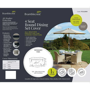 Bramblecrest Cover for 4 Seat Round Dining Set image 1