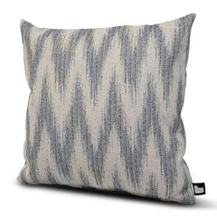 Extreme Lounging B-Cushion Aquaclean Macrame, 50 x 50cm – Blue image 0