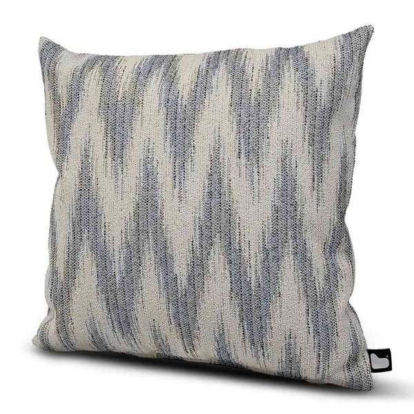 Extreme Lounging B-Cushion Aquaclean Macrame, 50 x 50cm – Blue image 0