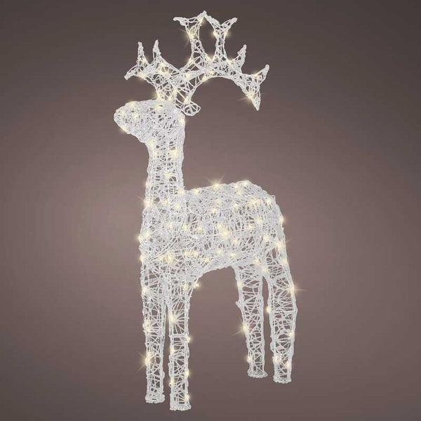Lumineo LED Flashing Acrylic Deer - Warm White image 2