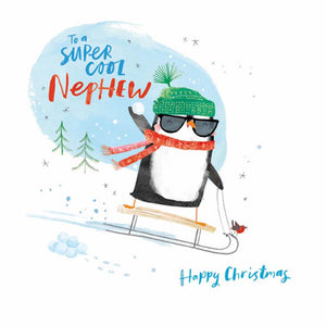 Woodmansterne Cool Nephew Christmas Card image 0
