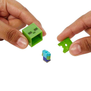 Minecraft Mob Head Mini Action Figure Zombie image 3
