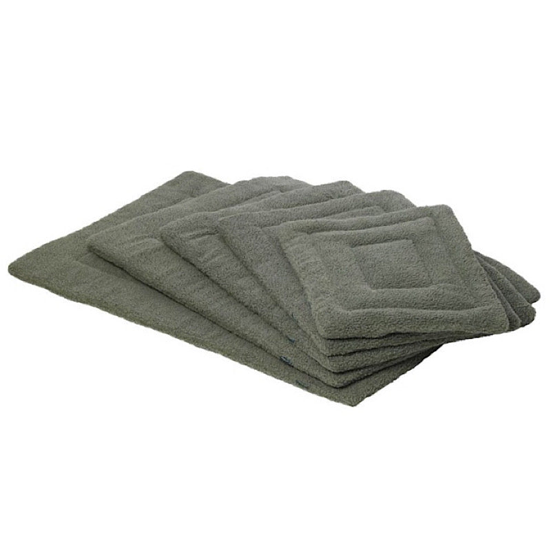 House of Paws Berber Fleece Crate Mat in Moss image 0