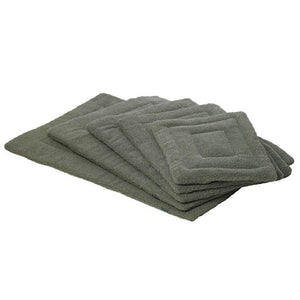 House of Paws Berber Fleece Crate Mat in Moss image 0