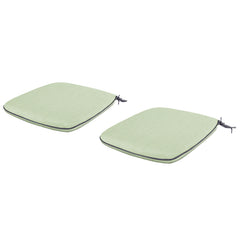 Kettler CafÃ© Roma Classic Mesh Seat Pad Cushions - Plain Sage x 2 image 0
