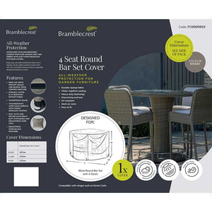 Bramblecrest Cover for Monte Carlo 4 Seat Round Bar Set image 1