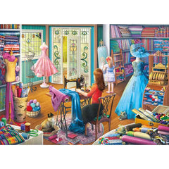 Gibsons The Dressmaker's Daughter 500 XL Piece Jigsaw Puzzle image 0