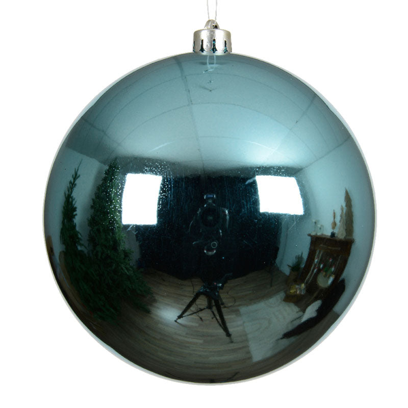 Decoris XL Shatterproof Bauble in Folk Blue image 0